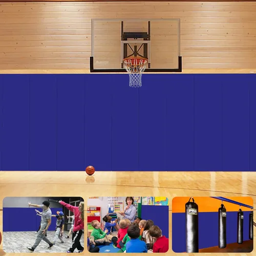 Acolchado de pared para gimnasio, almohadilla de pared para niños, acolchado de pared de 2" de espesor, acolchado de pared para protección de 4" de