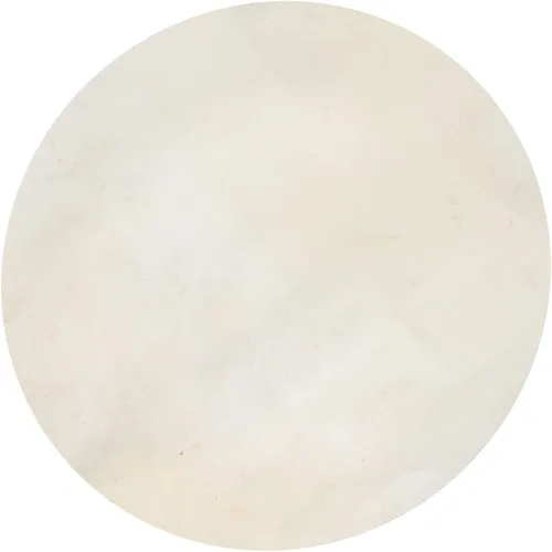 Miniatura 2 de 13.8 in de diámetro de piel de cabra redonda cabeza para tambor bongo piezas beige paquete de 2