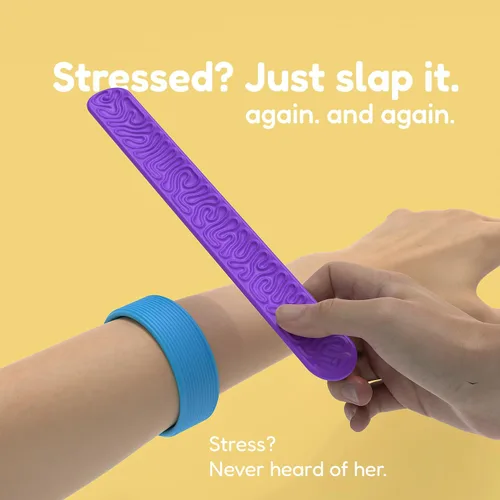 Miniatura 6 de Juguetes sensoriales para ansiedad, pulseras para niños, paquete de 6 con textura, para ansiedad, autismo, TDAH, juguetes sensoriales portátiles