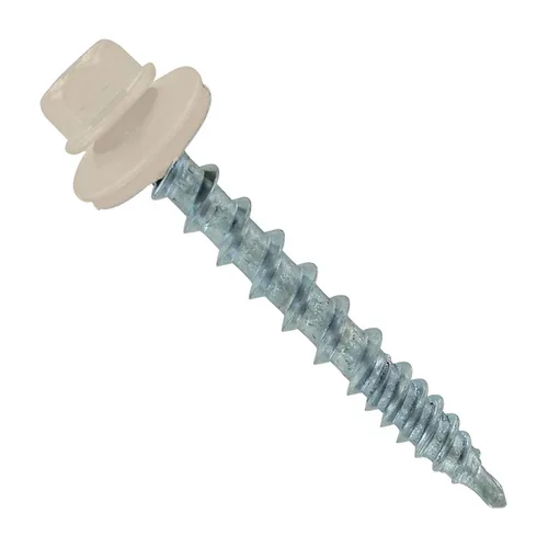 Miniatura 63 de Fasteners Plus ST Fastening Kwikseal Woodbinder Tornillos de Metal a Madera #10 X 1 Burgundy con Arandela de Goma EPDM, 250 Unidades - Diseñados