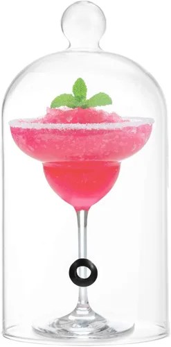 Miniatura 6 de Cabilock Cubierta protectora de 4.3 pulgadas para pasteles, pan, cúpula de cristal resistente al calor para hogar, cocina, fiesta, exhibición