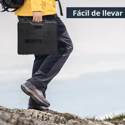 Miniatura 8 de SHINESTAR Estufa de combustible dual con compatibilidad de butano y propano, estufa de campamento portátil para cocinar al aire libre, manguera