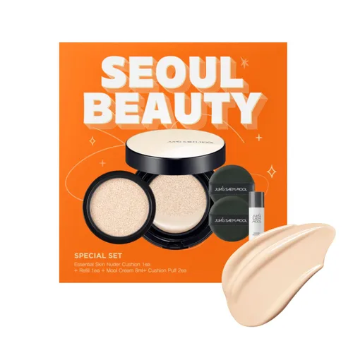Miniatura 13 de JUNG SAEM MOOL [SPF] Cojín Esencial Skin Nuder (19 Pink Light) Recambio Incluido (0.98 Fl Oz) SPF50 Espectro Amplio Acabado Natural