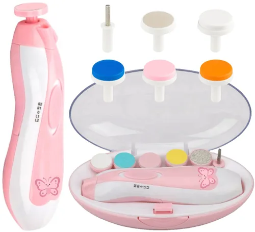 Miniatura 7 de Nuevo recortador de uñas seguro para bebés (león), lima de uñas silenciosa y segura para recién nacidos, bebés y niños pequeños, diseño de león