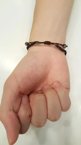 Miniatura 5 de Infinityee888 - Pulseras de cuentas de jade con moneda verde Feng Shui para hombres, mujeres, pulsera -BC01, Piedra