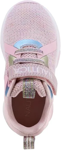 Miniatura 6 de Nautica Tenis deportivos con luz intermitente para niños con una correa a la moda y divertida para niños y niñas disponibles en tallas para niños