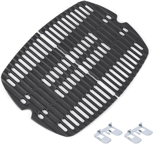 7644 Rejillas de parrilla para Weber Q100, Q1000, Q1200, Q120, Q1400, 516001, 516002, 50060001, 51010001, 51060001, piezas de parrilla de hierro