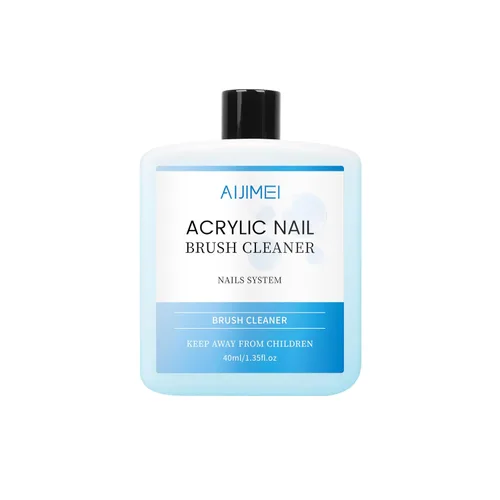 Miniatura 8 de Limpiador de pinceles de uñas de 4.1 fl oz, limpiador de uñas eficiente para uñas de polvo acrílico, limpiador de pinceles profesional para acrílico