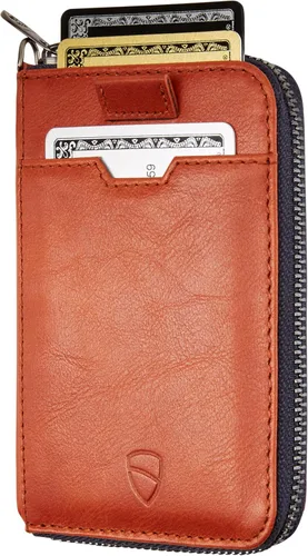 Vaultskin NOTTING HILL - Cartera con cremallera y protección RFID para tarjetas