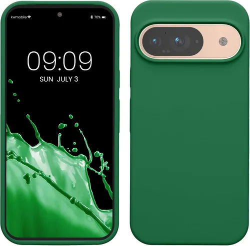 Miniatura 285 de kwmobile Funda Compatible con Google Pixel 6 Pro - Funda de Teléfono de Silicona TPU con Acabado Suave - Azul Caribe