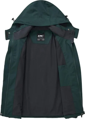 Miniatura 3 de Chaqueta de lluvia Diamond Candy para mujer, con diseño para senderismo, impermeable y ligera, con capucha