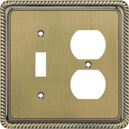 Miniatura 35 de Henne Bery Placa Decorativa de Pared con Borde de Cuerda Placa de Interruptor Cubierta de Tomacorriente