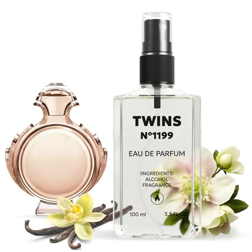 Miniatura 31 de TWINS Impresión de Bouquet Floral Perfume para mujer Eau de Parfum No.1179 3.4 fl oz (100 ml)