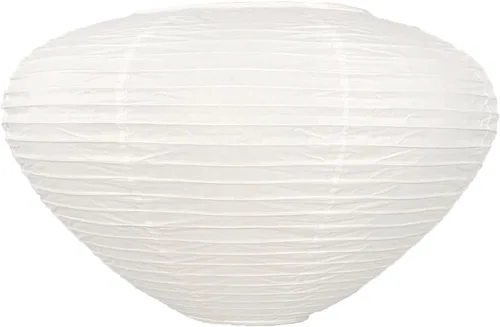 Miniatura 2 de Pantalla de papel de hongo (17 pulgadas), lámpara plegable blanca, linterna de ajuste interior, pantalla de lámpara de techo de papel