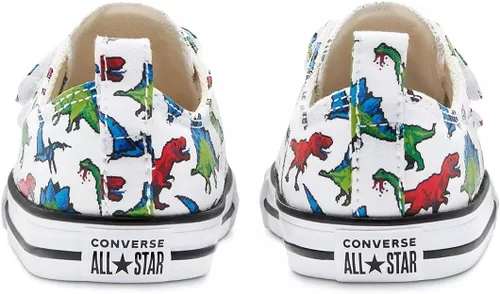 Miniatura 3 de Converse Chuck Taylor All Star 2v Tenis de cuero bajas para niños