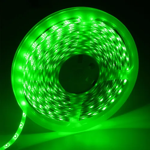 Miniatura 19 de Resistente al agua IP65, tira de luz LED flexible impermeable de 12 V, tiras de luz LED cortables de 16.4 pies, 300 unidades de cadena de Blanco