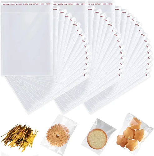 Miniatura 11 de Circloophs Bolsas pequeñas de celofán transparente resellables de 4 x 6 pulgadas, 1000 bolsas autosellantes para productos de embalaje, bolsa