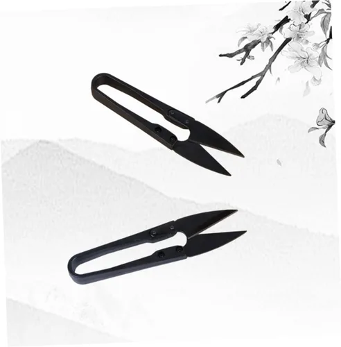 Miniatura 4 de EXCEART 12 piezas de bordado de cruz - Tijera de hilo pequeño Tijera de tijera para dar forma a la tela Tijera de hilo Clipper Tijeras de hilo