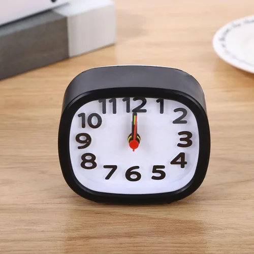 Miniatura 2 de Reloj despertador analógico para dormitorios, reloj despertador digital para niños, reloj despertador silencioso de pared, reloj de pared, reloj