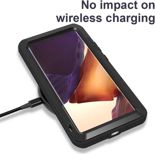 Miniatura 6 de LOVE MEI Funda para teléfono Galaxy Note 20 Ultra 0.18 oz, [sin protector de pantalla de vidrio] Carcasa rígida de cuerpo completo, resistente, a