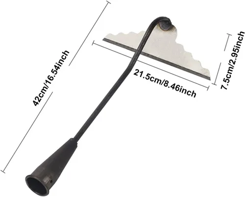 Miniatura 6 de Garden Hoe Head Manual Weeder Portable Labor Saving Hand Hoe Gardening Tool for Agriculture Farming, Digging, Loosening Soil