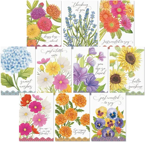 Miniatura 12 de Current Nature's Serenade Religious Thinking of You - Juego de tarjetas de felicitación de amistad, paquete económico de 20 tarjetas con sobres