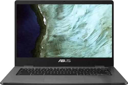 ASUS Intel Celeron N3350 - Memoria de 4 GB, 32 GB, eMMC, Chromebook de 14 pulgadas (gris pizarra)
