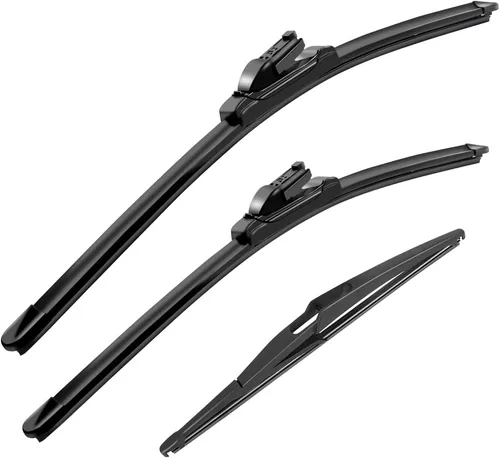 Miniatura 39 de MIKKUPPA Juego de 3 limpiaparabrisas de 22+21+12 pulgadas - Reemplazo para Dodge Durango 2011-2023, Jeep Grand Cherokee 2011-2013 - Limpiaparabrisas
