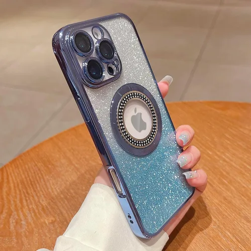 Miniatura 59 de Misscase Funda magnética con purpurina para iPhone 11 compatible con MagSafe, protección completa, delgada, a prueba de golpes, antiarañazos