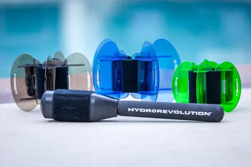 Miniatura 2 de Hydrorevolution - Entrenador de raquetas acuáticas Aumenta la potencia y la velocidad de giro de la raqueta en el agua Mejora la movilidad