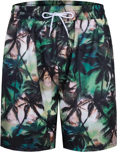 Miniatura 104 de TUNEVUSE Conjunto de camisas y pantalones cortos hawaianos para hombre, 2 piezas, trajes de playa con estampado de flores, traje tropical de verano