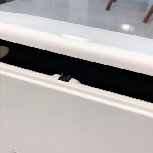 Miniatura 7 de EXCEART Cierre de tapa de bote de basura, cierre de abrazadera de presión, hebilla de bloqueo automático de 0.82 pulgadas para el hogar, oficina