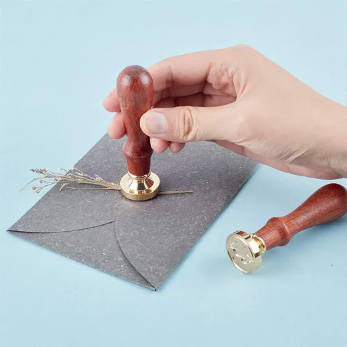 Miniatura 4 de CRASPIRE Sello de cera con letra E Sello de cera de alfabeto vintage Sellos de cera de inicial Sello de cera retro de 25mm con cabeza de latón