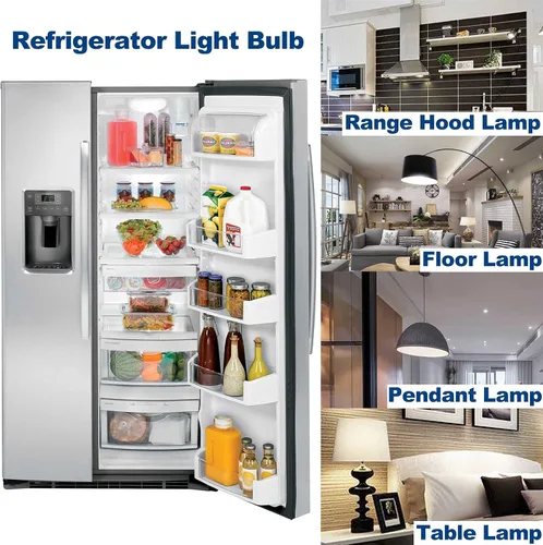 Miniatura 7 de ZHENMING Bombillas LED AC 100-265V 3.5W para refrigerador KEI D34L E26 5W Reemplazo 50W-60W 5304511738 Bombilla de nevera para Frigidaire Kenmore