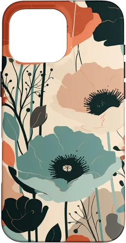 Miniatura 18 de Funda para iPhone 11 Pro Max Minimal Poppy Flower Boho Floral Cute Aesthetic