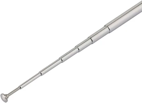 Miniatura 6 de Bingfu Antena de Escáner de Radio de Policía 20-1300MHz 7 Secciones Telescópica BNC Antena Masculina Radio Jamón Radio Mano CB Antena para Uniden