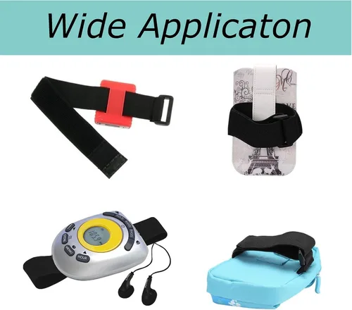 Miniatura 3 de Correa deportiva elástica universal ajustable para todos los modelos de iPod con funda de silicona o MP3 o cuero y bolsa multifuncional para brazo