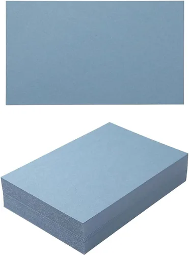 Miniatura 26 de Paquete de 100 hojas de cartulina gruesa en blanco de alta calidad para invitaciones, tarjetas de felicitación, postales, fotos, papel de 250GSM