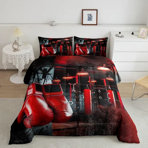 Miniatura 34 de Feelyou Juego de Edredón de Mariposas Coloridas Twin Patrón Impreso de Acuarela Arcoíris Ropa de Cama Acolchada para Dormitorio de Niñas Tie Dye