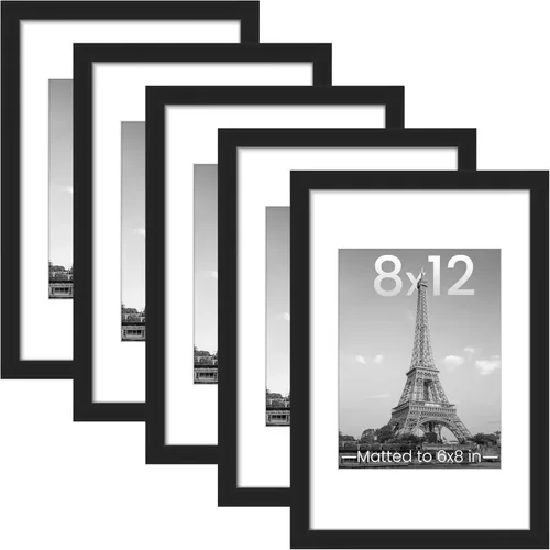 Miniatura 48 de upsimples - Portarretratos de 11 x 14 para galería de fotografías. Marcos para fotos de 8 x 10 pulgadas con paspartú o de 11 x 14 pulgadas sin Dorado