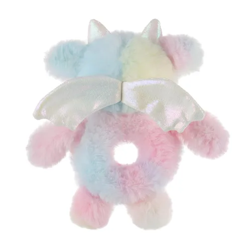 Miniatura 4 de Apricot Lamb Sonajero suave de dragón colorido para niños y niñas, juguete de sonajero de peluche adorable para el recién nacido, 0-3 meses, 0-6