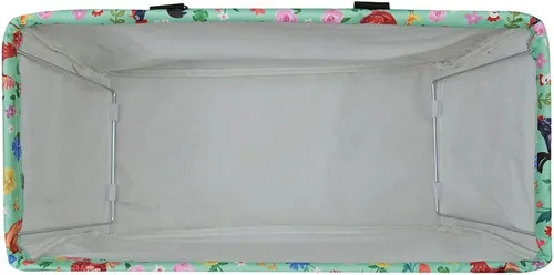 Miniatura 253 de NGIL Bolsa de comestibles reutilizable extra grande plegable de gran tamaño para comestibles, almacenamiento, picnic, playa, Bronco-negro occidental