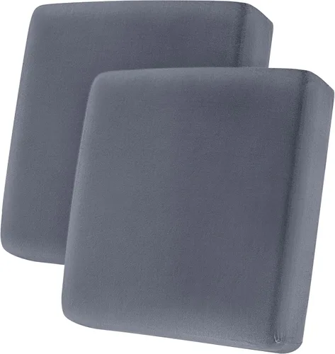 Miniatura 87 de CHUN YI - Funda elástica de cojín para sofá biplaza, funda de asiento de sofá con tela jacquard de elastano (mediana, color marfil blanco)