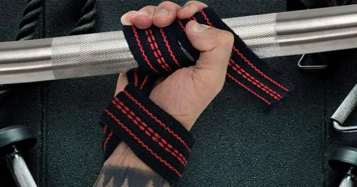 Miniatura 7 de Correas de levantamiento de pesas de 25 pulgadas (par) – Domina el peso muerto con muñequeras de algodón resistente – Soporte de agarre máximo