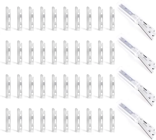 MoHern Dermaplan - Maquinilla de afeitar para rostro profesional, afeitadora facial para mujeres con 40 repuestos de cuchilla, maquinilla de afeitar