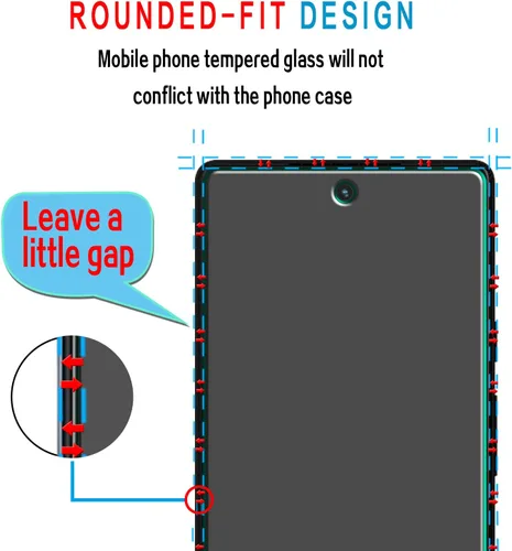 Miniatura 6 de Slanku Paquete de 3 protectores de pantalla de vidrio templado diseñados para Google Pixel 6, película protectora de pantalla HD, compatible