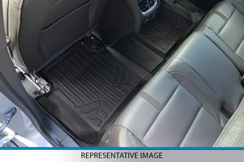 Miniatura 4 de SMARTLINER Alfombrillas de piso de 3 filas y forro de carga detrás de la tercera fila compatibles con Infiniti JX35 2013-2013