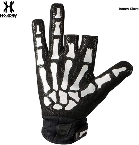 Miniatura 3 de HK Army Guantes de paintball Bones Blanco