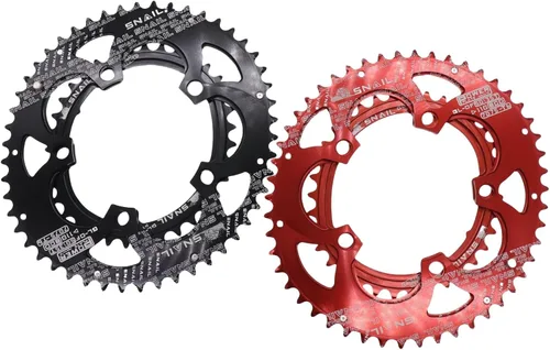 DJC Plato para bicicleta de carretera 110BCD doble plato 5 brazos redondo ovalado 2X 50T 34T 35T 53T 39T 52T 36T Gravel para Sram Red Rival S350 S900