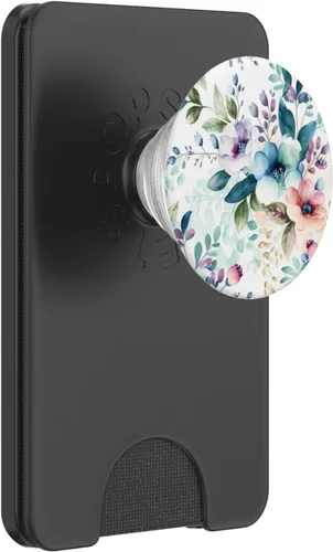 Miniatura 6 de PopSockets MagSafe PopGrip con diseño floral de acuarela botánica para iPhone